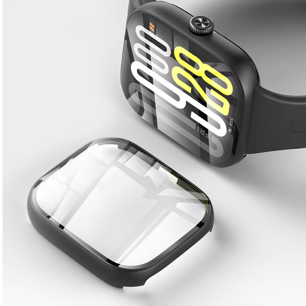 Smartwatch Watches For Mens - Tempered Glass+Case For Xiaomi Redmi Watch
