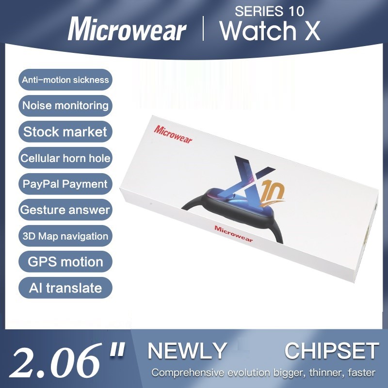 Watch Iwo - S10 Series 10 Smartwatch Microwear BT