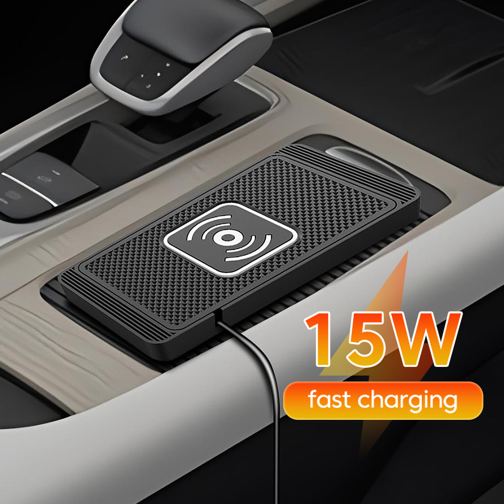 Smartwatch Watches Xiaomi - 15w Wireless Charger Car Anti-skid Pad