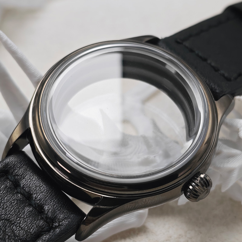 Watch Movement Rotor - Gun Grey Classical NH35 Watch Case