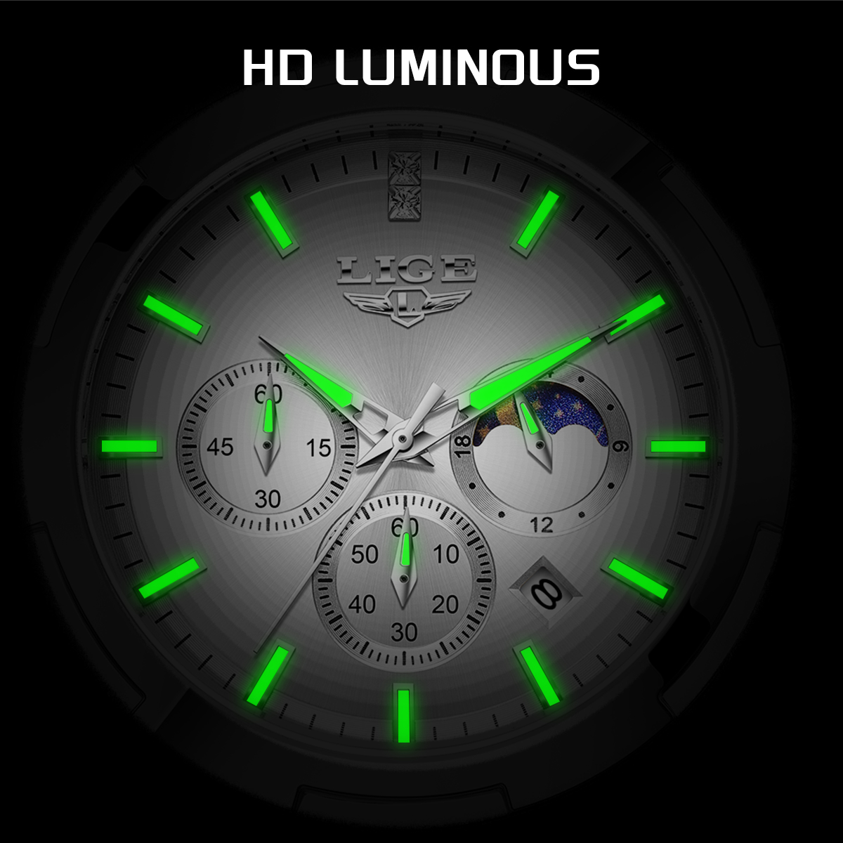 LIGE Top Brand Luxury Watch Wo - Smartwatch Watches For Women Brands 评论和价格
