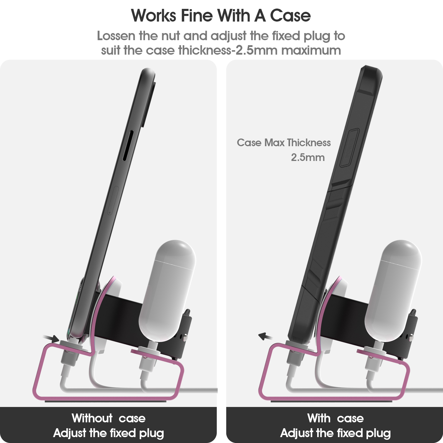 Aluminum 3in 1 Charging Dock F - Watch Xs8 评论和价格