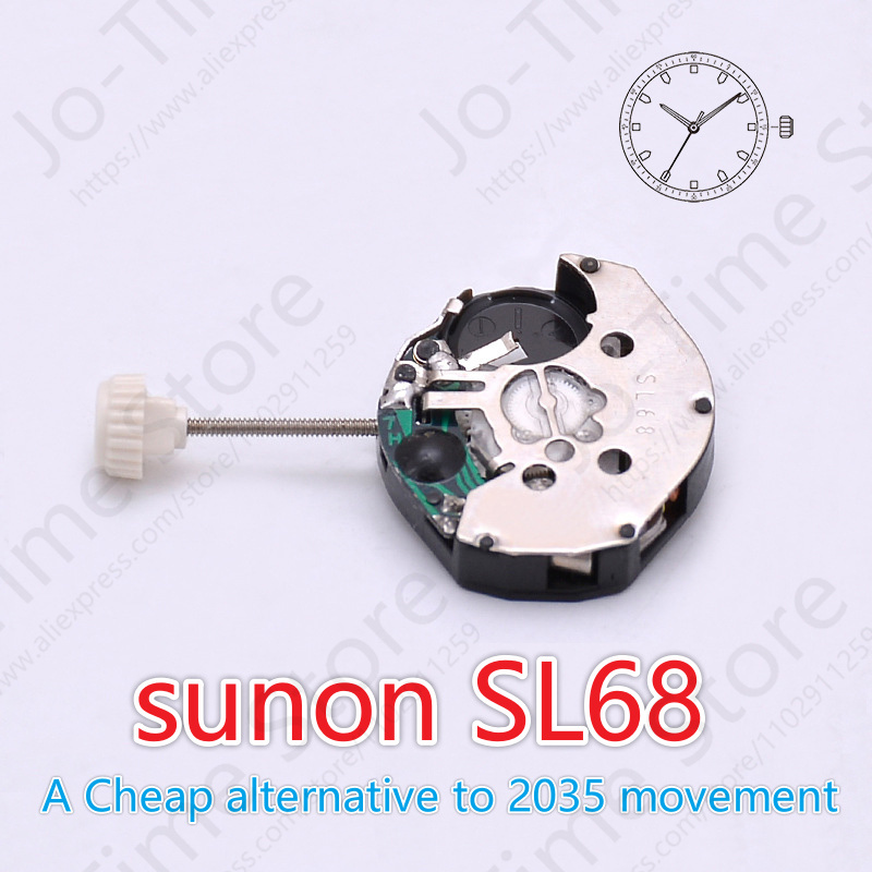 Sunon Sl68 Quartz Watch Moveme - Watch Movement Rotor 评论和价格