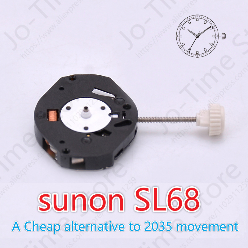 Sunon Sl68 Quartz Watch Moveme - Watch Movement Rotor 评论和价格