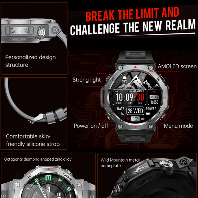2026 New T-Rex 3 Ultra Outdoor - Heart Rate Gps Watch 评论和价格