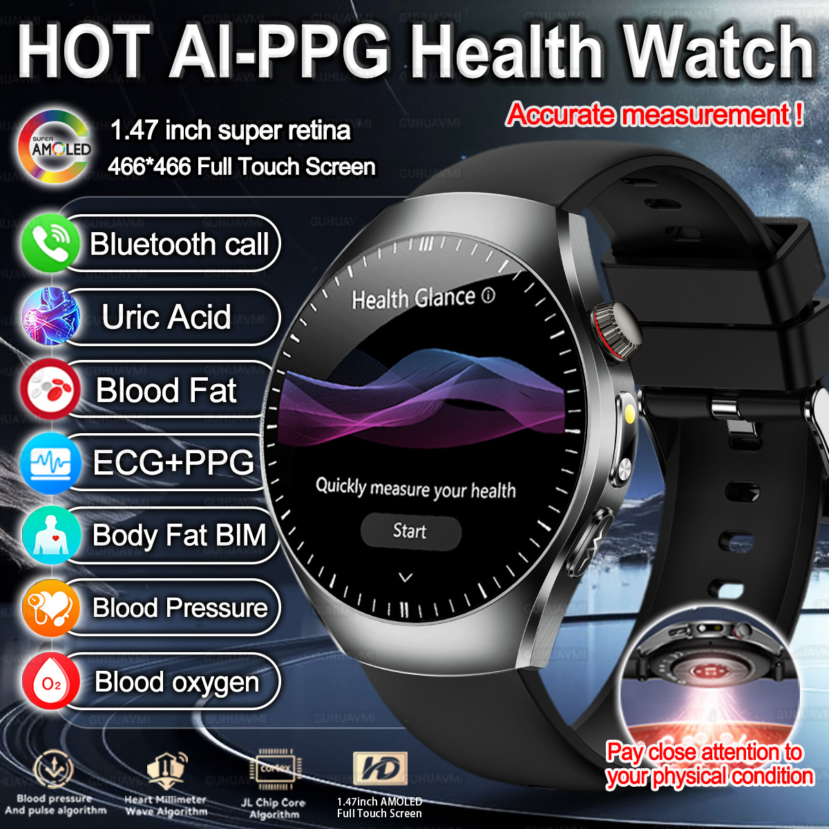 New Brand 2026 upgrade Health  - Smartwatch Watches For Women Brands 评论和价格