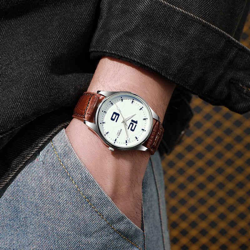 Luxury Men's Quartz Watch Blue - Smartwatch Watches Boys 评论和价格