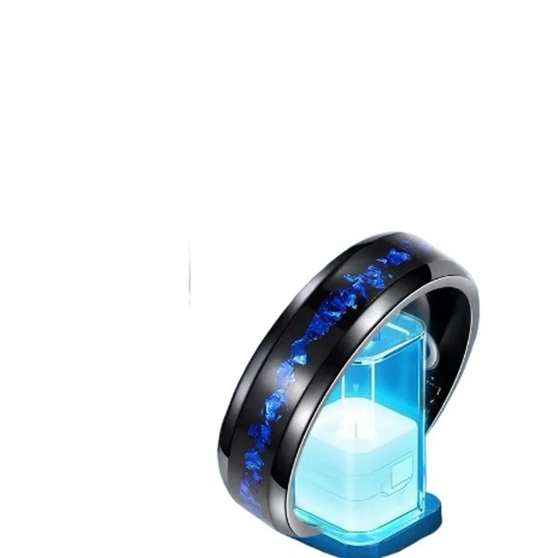 Smart Ring Blue Gold Foil Desi - Watch Smart Smartwatch 评论和价格
