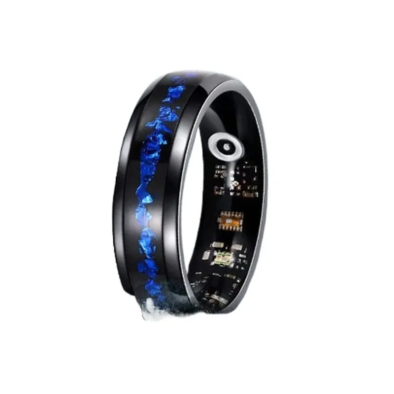 Smart Ring Blue Gold Foil Desi - Watch Smart Smartwatch 评论和价格