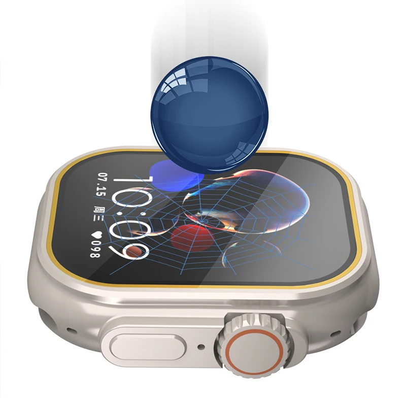 Tempered Glass for Apple Watch - Smartwatch Watches For Mens 评论和价格