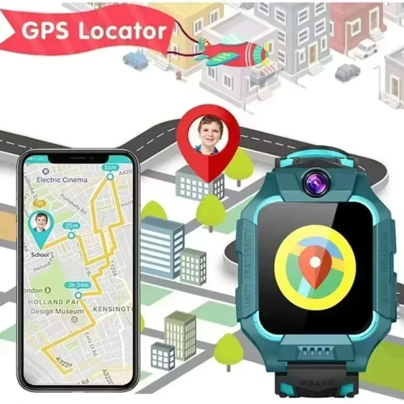 Lenovo 2026 New 5G Waterproof  - Smartwatch Watches For Kid Boy With Gps 评论和价格
