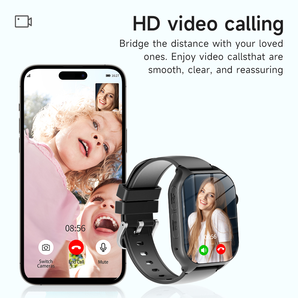 Smart Watches 4G Kids GPS AGPS - Smartwatch Watches For Kid Boy With Gps 评论和价格