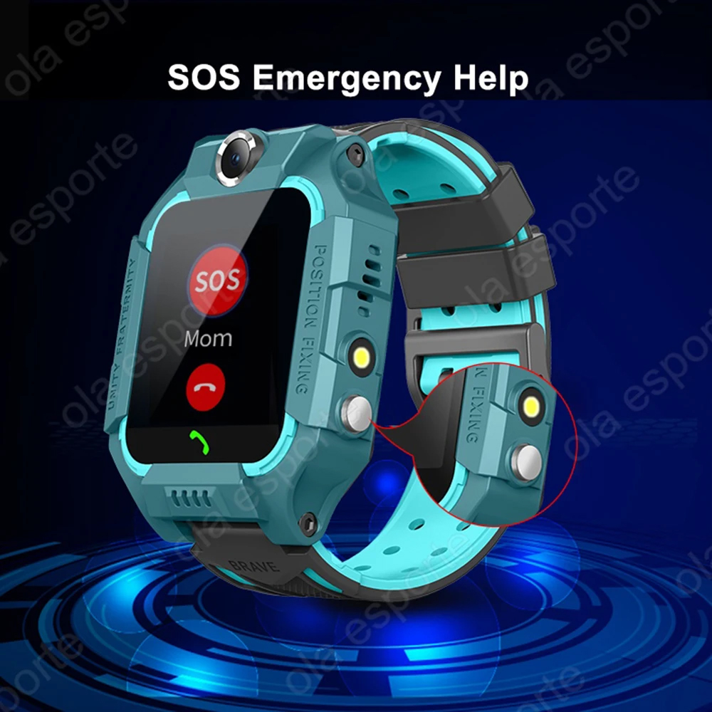 Kids Smart Watch SIM Card GPS  - Smartwatch Watches For Kid Boy With Gps 评论和价格