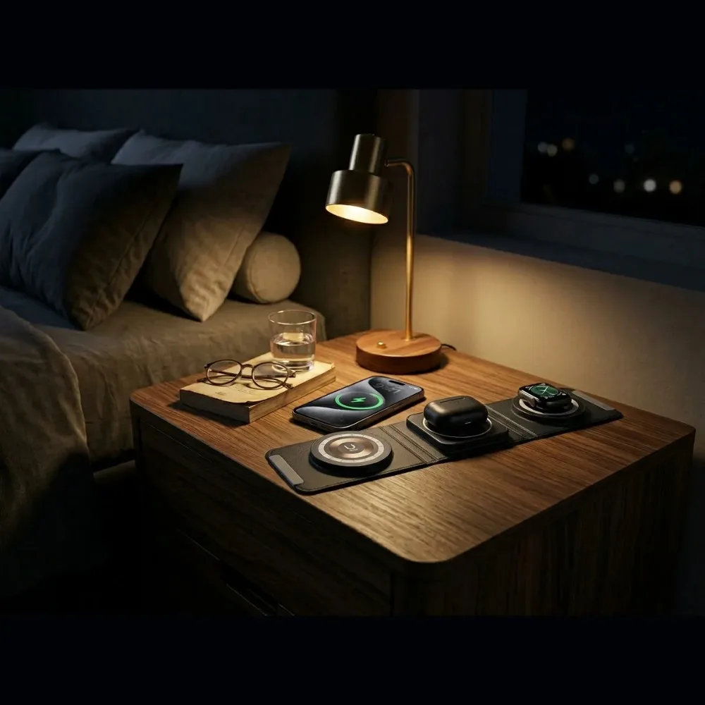 Desktop 3 IN 1 Wireless Charge - Smartwatch Watches Xiaomi 评论和价格