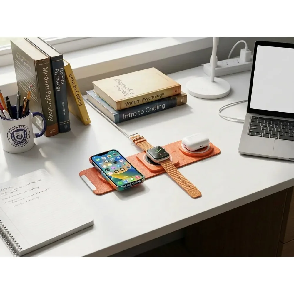 Desktop 3 IN 1 Wireless Charge - Smartwatch Watches Xiaomi 评论和价格