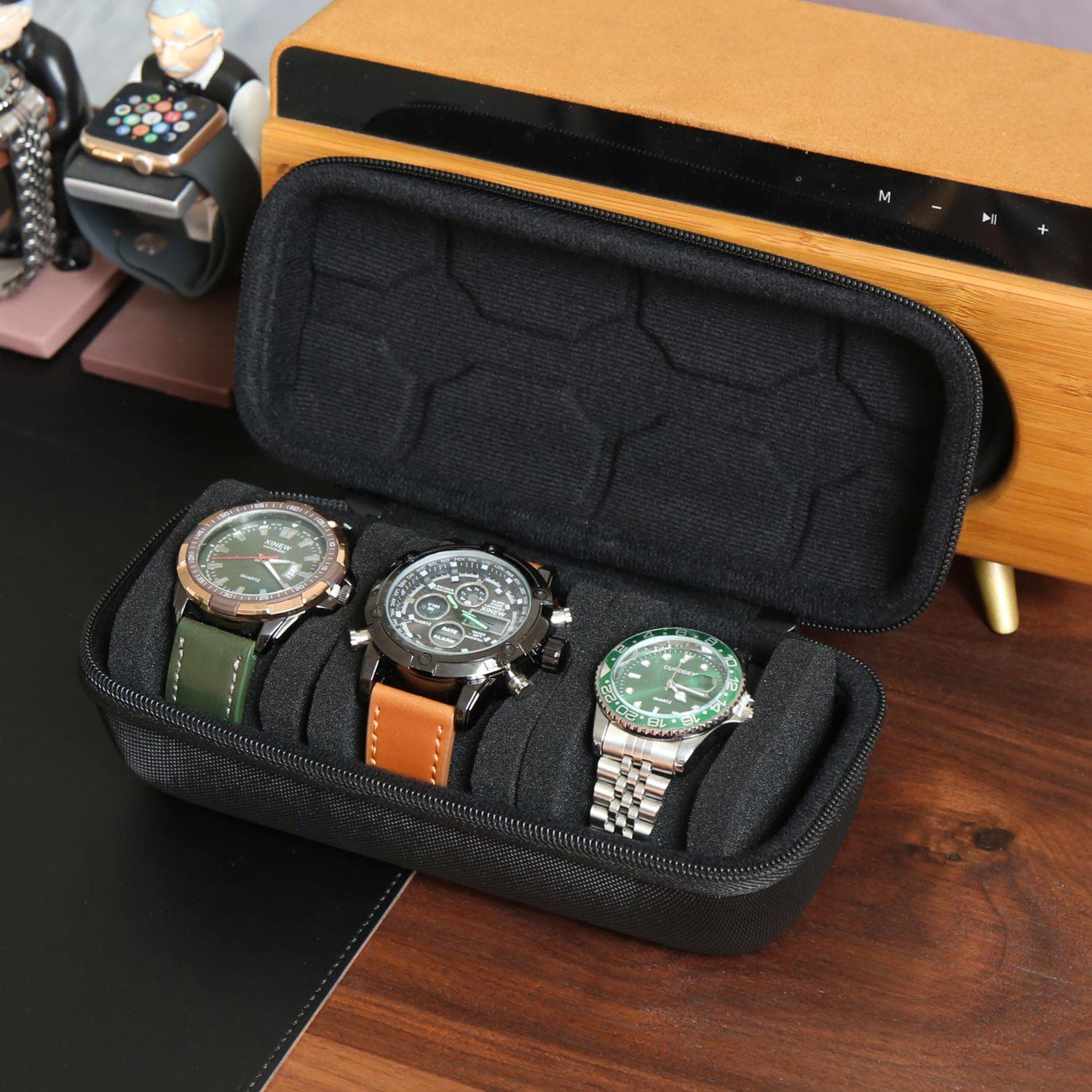 Watch Box Organizer For Men or - Watch Smart Smartwatch 评论和价格