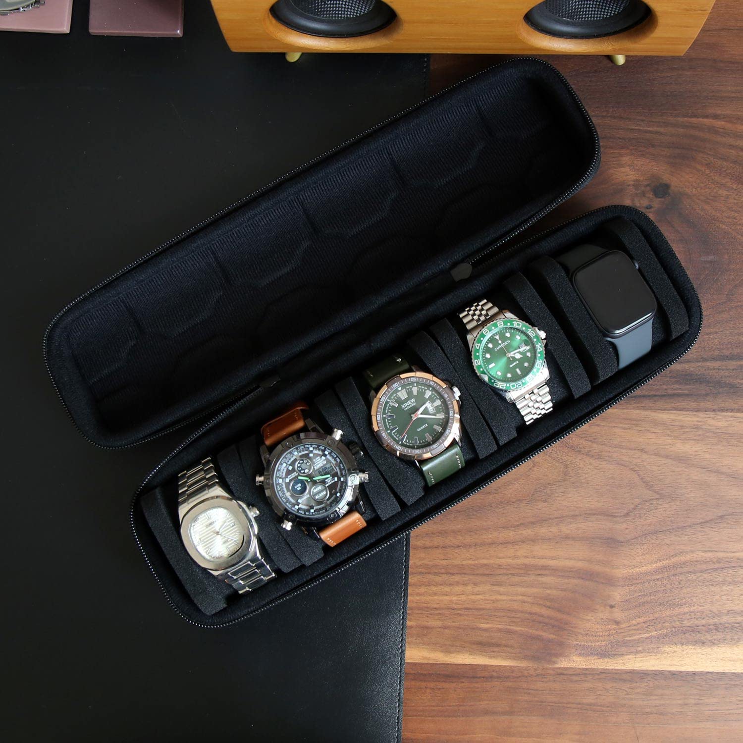 Watch Box Organizer For Men or - Watch Smart Smartwatch 评论和价格