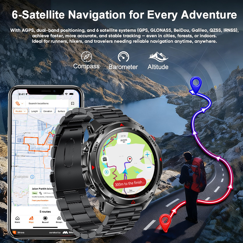 T-Rex 3 Pro Military Grade AGP - Heart Rate Gps Watch 评论和价格