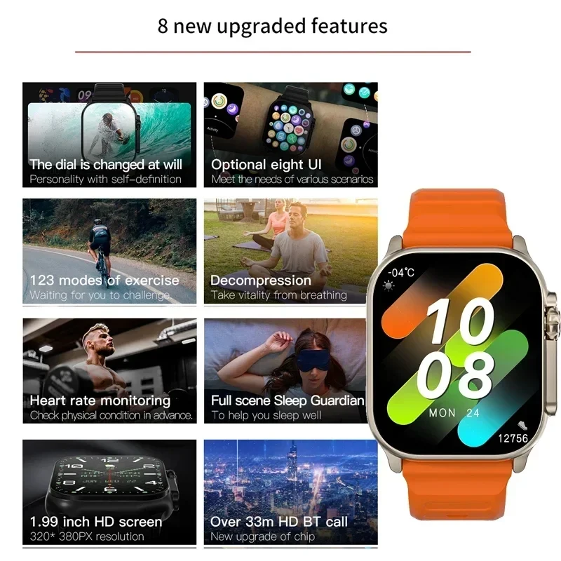 Wholesale Original T800 Ultra  - Watch Iwo 评论和价格