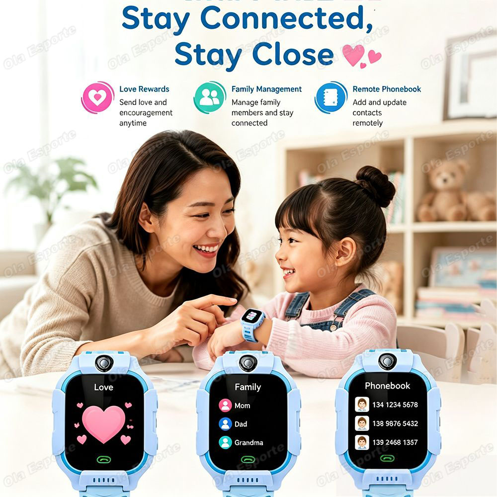 2027 New 2G/5G Kids Smart Watc - Smartwatch Watches For Kid Boy With Gps 评论和价格