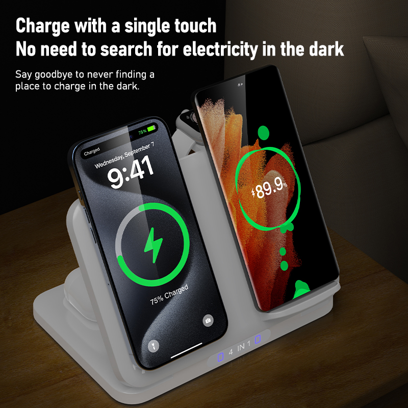 4 in 1 Dual Phone Wireless Cha - Smartwatch Watches Xiaomi 评论和价格