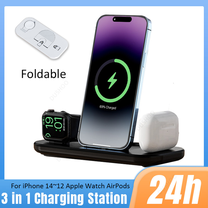 3 in 1 Wireless Charger Stand  - Watch Xs8 评论和价格