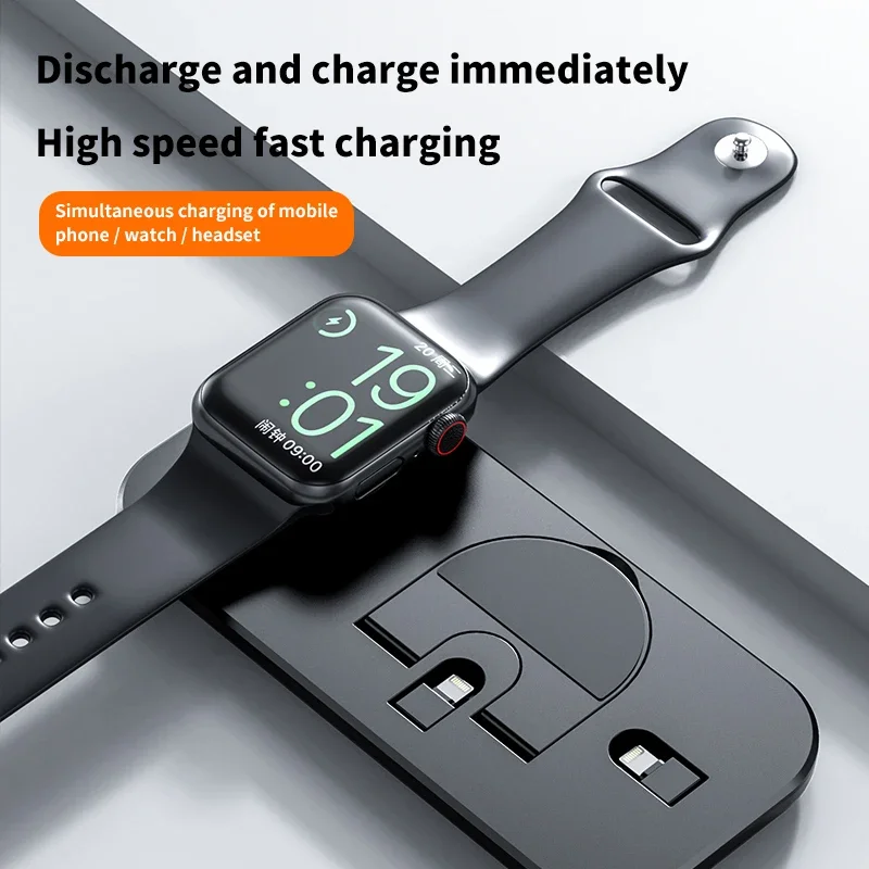 3 in 1 Wireless Charger Stand  - Watch Xs8 评论和价格