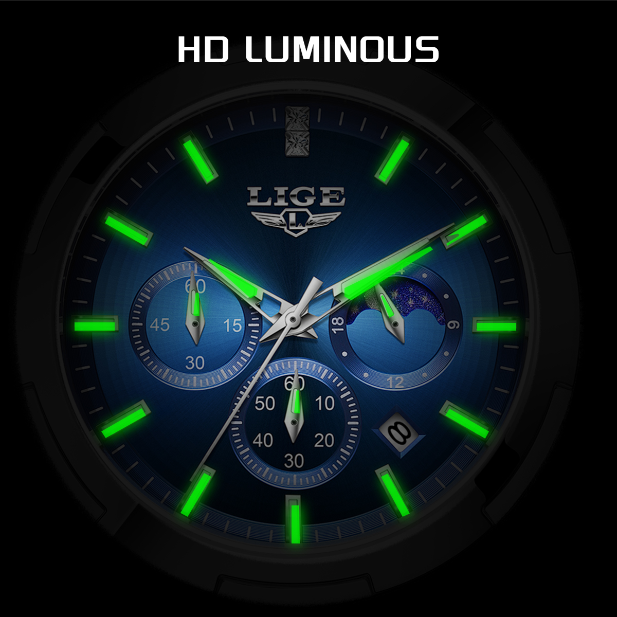 LIGE Top Brand Luxury Watch Wo - Smartwatch Watches For Women Brands 评论和价格