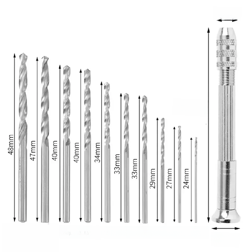 0.8-3.0mm Mini Hand Drill Wood - Watch Es 评论和价格