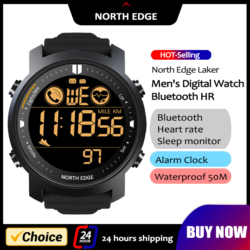 NORTH EDGE Mens Smart Watch He - Watch Iwo 评论和价格