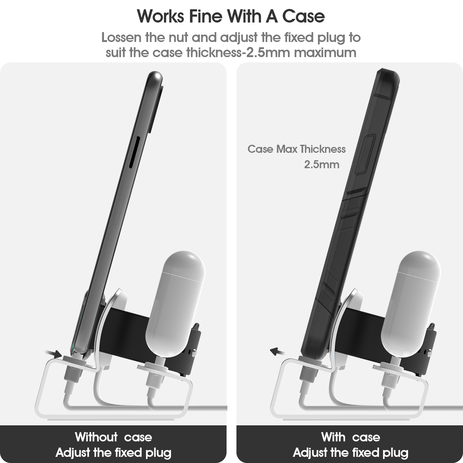 Aluminum 3 in 1 Charging Stand - Watch Xs8 评论和价格