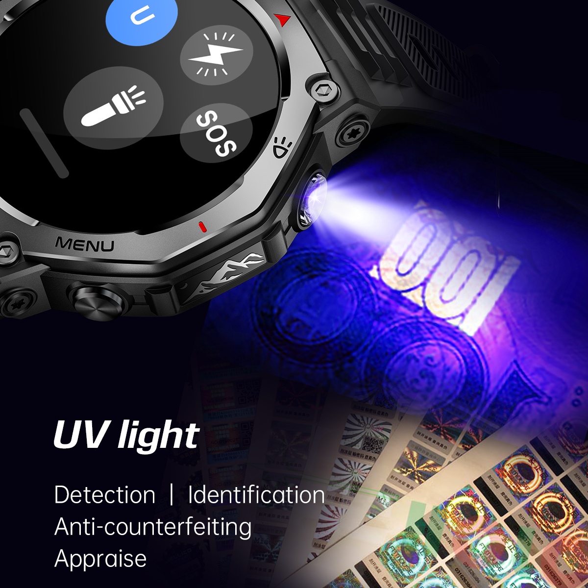 2025 New For Xiaomi Military G - Watch Vs Smartwatch 评论和价格
