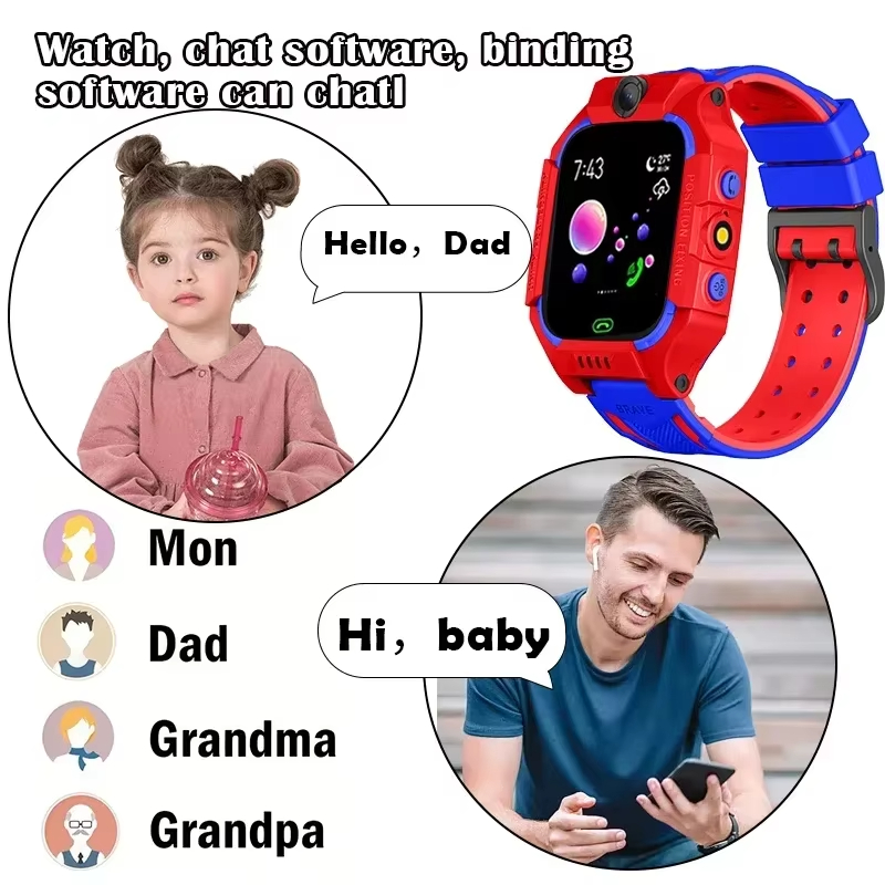 Lenov 5G Child Camera Smart Wa - Smartwatch Watches For Kid Boy With Gps 评论和价格