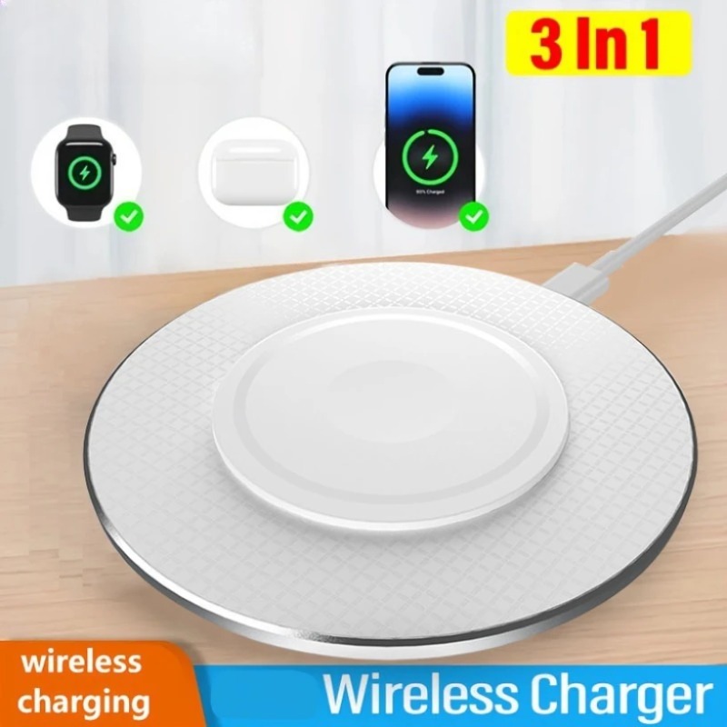 Compact 15W 3 In 1 Wireless Ch - Smartwatch Phone Watches 评论和价格