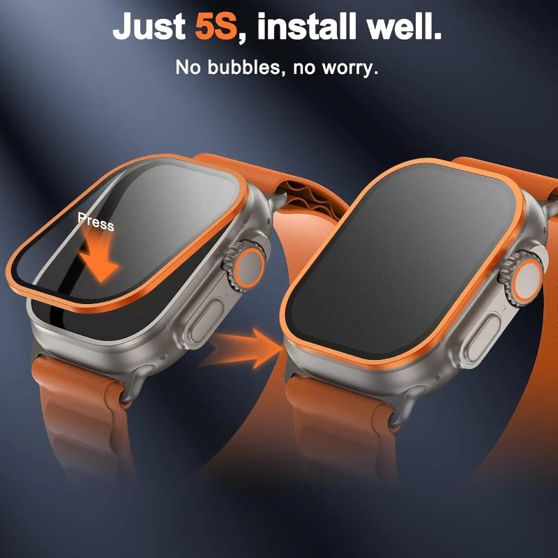 Tempered Glass for Apple Watch - Smartwatch Watches For Mens 评论和价格